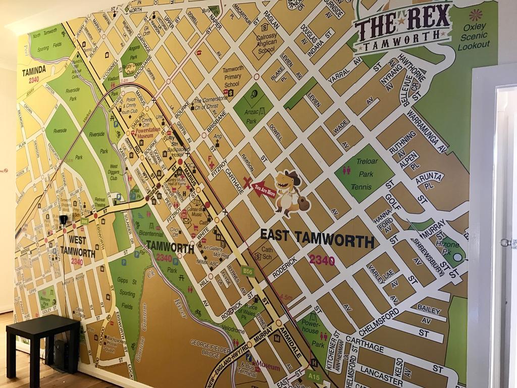 The Rex Hotell Tamworth Exteriör bild
